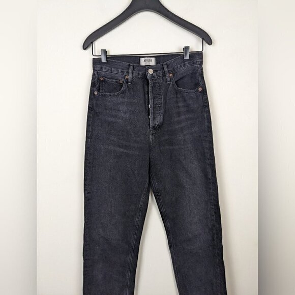 Agolde’ 90s mid rise Jean Black size  25 - Picture 9 of 11